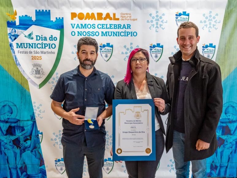 GD Ilha - Medalha de M&eacute;rito Municipal - Grau Prata