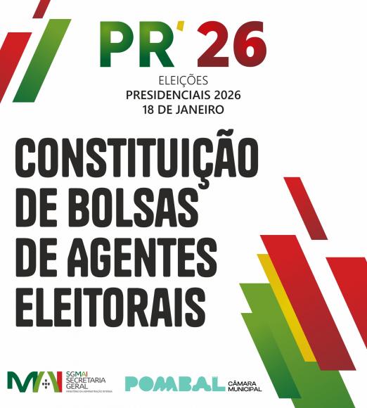 Elei&ccedil;&otilde;es Presidenciais 2026 | constitui&ccedil;&atilde;o de Bolsa de Agentes Eleitorais